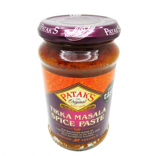 PATAK`S Tikka masala spice paste Паста Тикка Масала среднеострая 283г