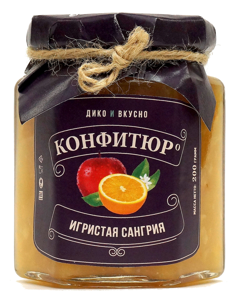 Дико вкусно. Конфитюр d'Arbo naturrein абрикос, 5 шт. 28 Г. Игристая Сангрия конфитюр. Варенье конфитюр.