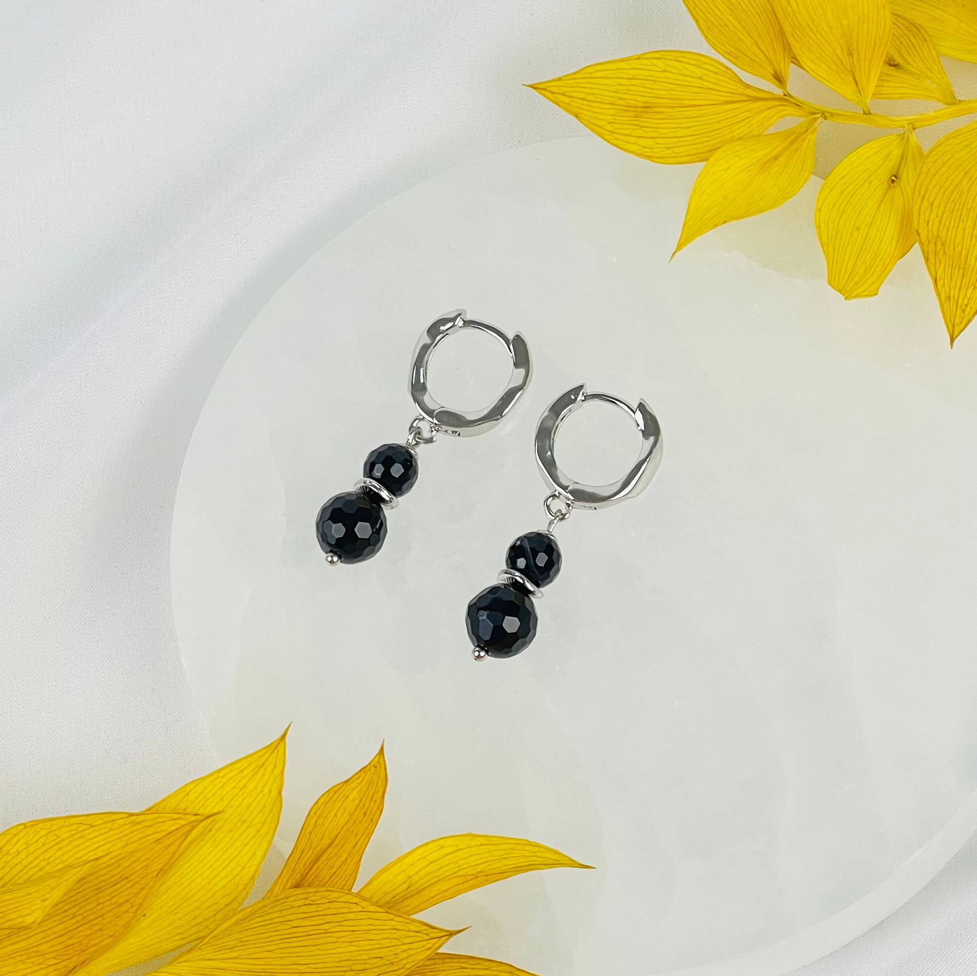 Радуга Самоцветов Серьги с Агатом