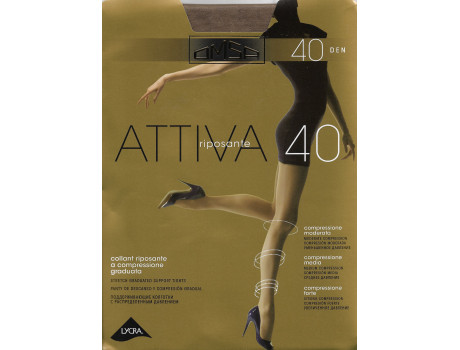 Колготки капроновые женские 40 дэн OMSA модель attiva