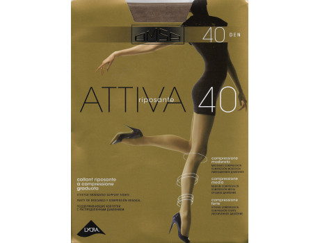 Колготки капроновые женские 40 дэн OMSA модель attiva