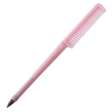 Ручка расческа розовая