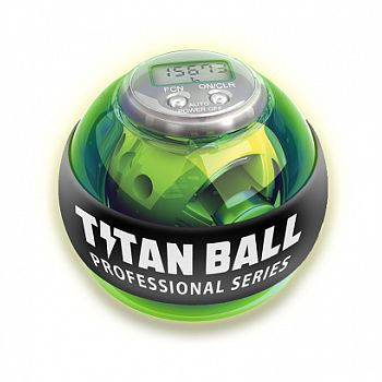 Кистевой тренажер со счетчиком и подсветкой Titan ball - power ball pro