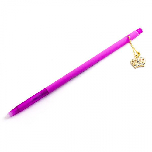 Ручка гелевая с подвеской Корона N 2