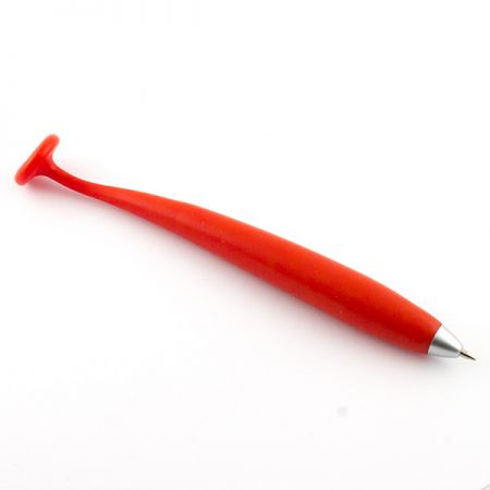 Ручка Присоска шариковая красная