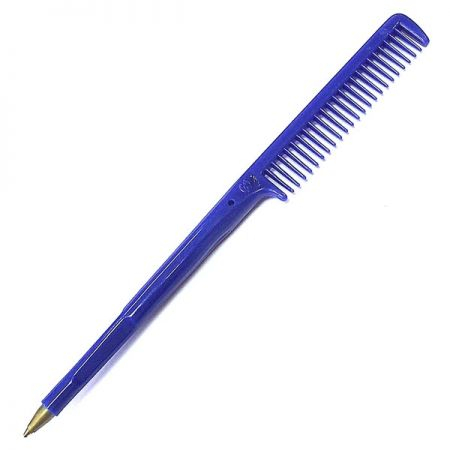 Ручка расческа синяя