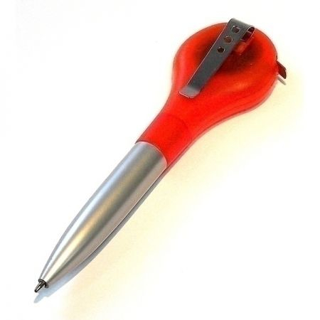 Ручка Рулетка оранжевая шариковая