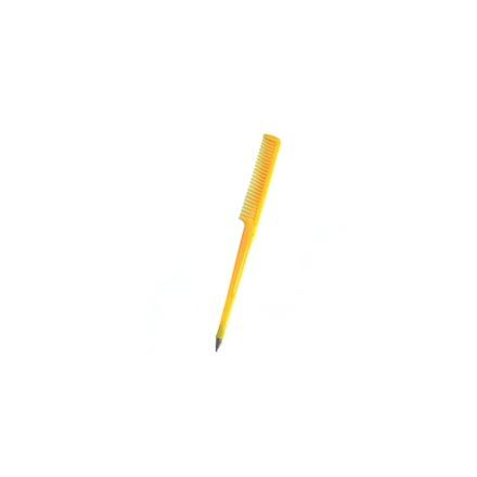 Ручка расческа желтая