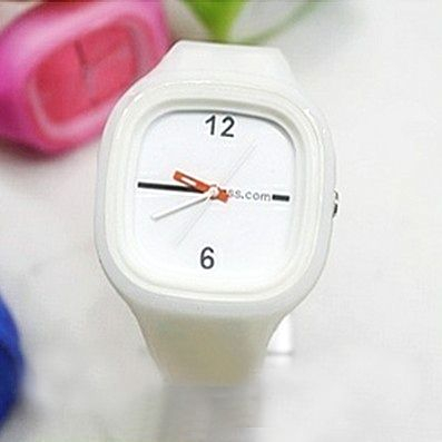 Часы Jelly watch наручные на силиконовом ремешке