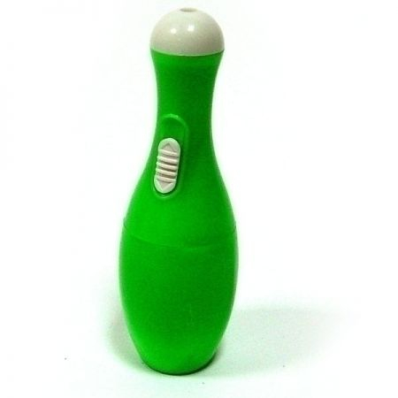 Точилка для карандашей Кегля с фонариком зеленая