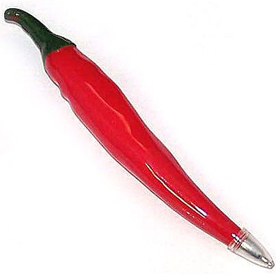 Ручка Перец красный шариковая