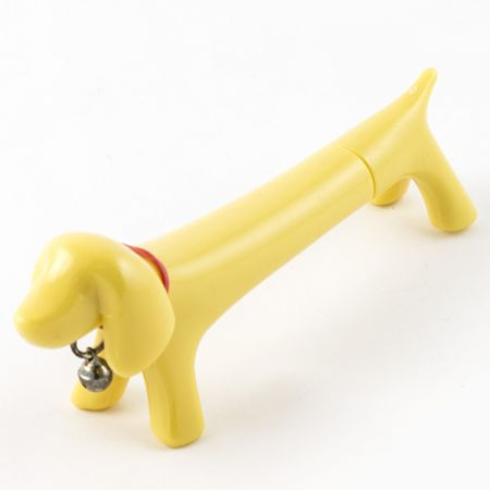 Ручка Собака желтая