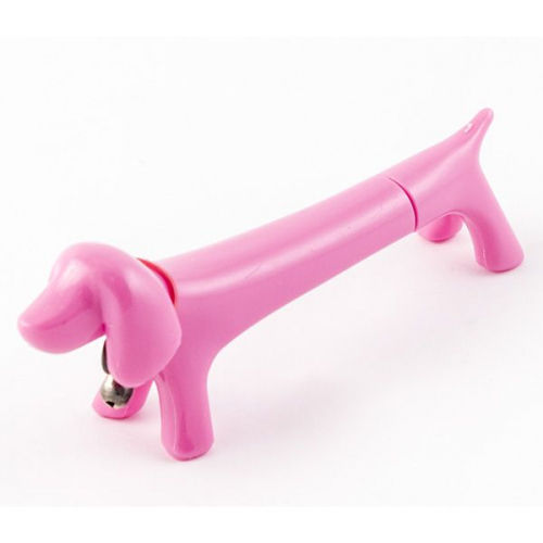 Ручка Собака розовая