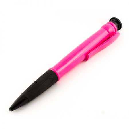 Ручка 28.5 см шариковая Розовая