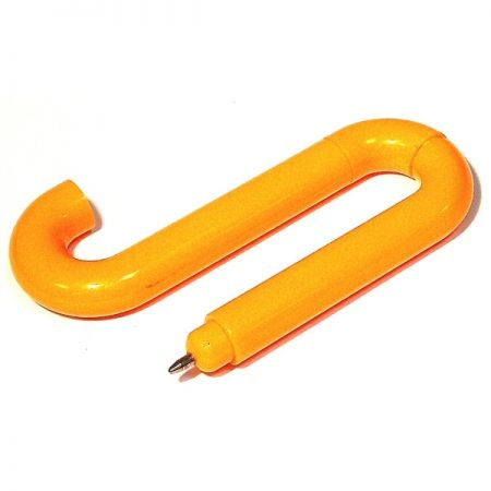 Ручка шариковая Звено оранжевая
