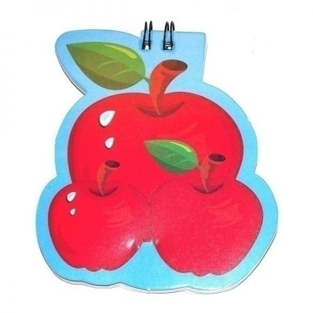 Блокнот в виде Фруктов N 4 яблоко