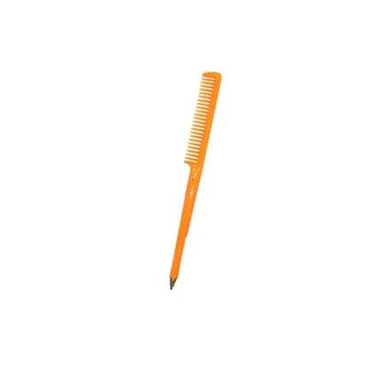 Ручка расческа оранжевая
