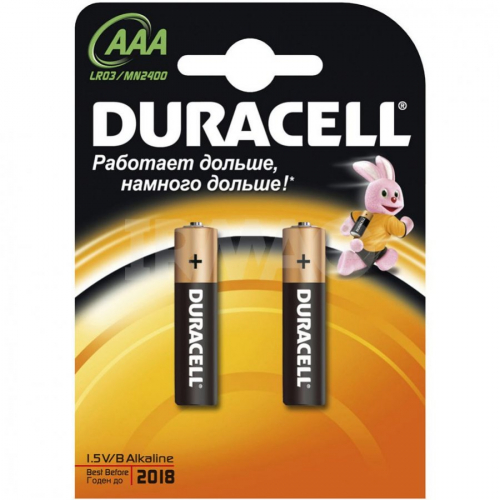 Duracell (мизинчиковые) алкалиновые батарейки,20= шт