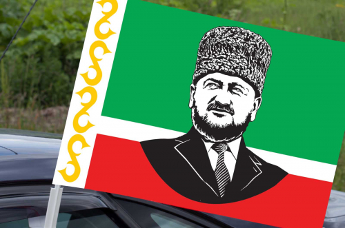 Автомобильный флаг Ахмат Кадыров №10183