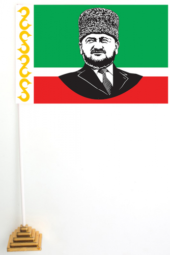 Настольный флажок Ахмат Кадыров №10183
