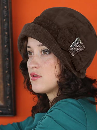 Шляпа женская МЭРИАН К1301 коричневый