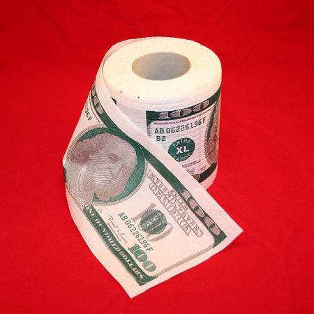 Туалетная бумага 100$