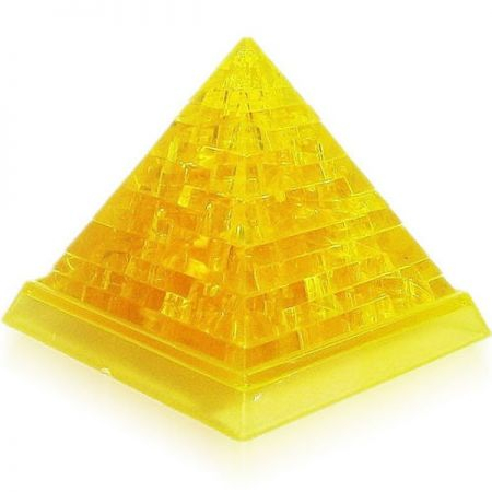 Головоломка 3D Пирамида желтая