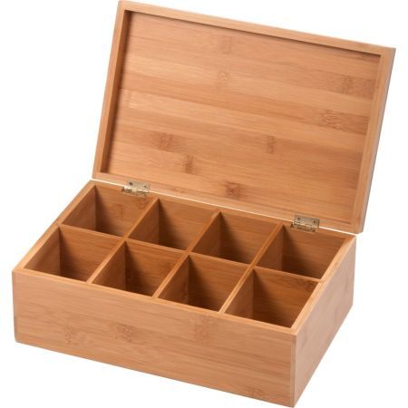 Коробка для чайных пакетиков бамбук