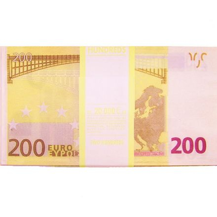 Забавная Пачка Гигант 200 Евро