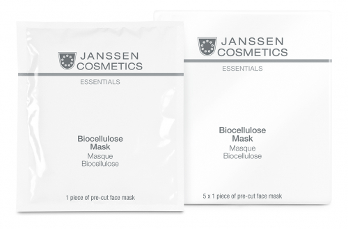 JANSSEN Интенсивно-увлажняющая лифтинг маска Biocellulose Mask, 1 шт
