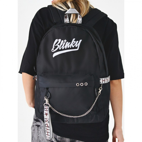 Рюкзак «Blinky» чёрный с серым BL-A90705