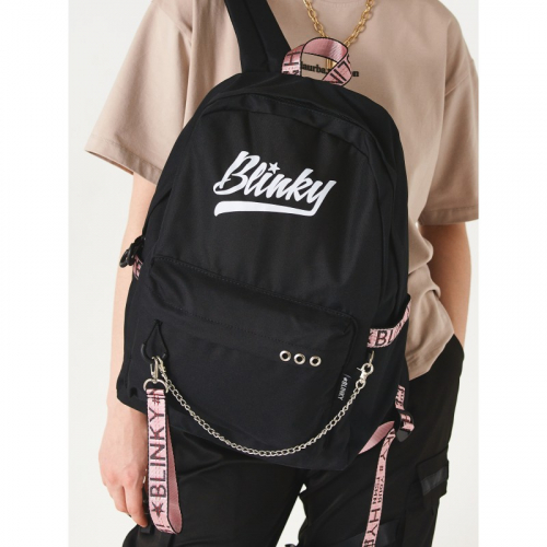 Рюкзак «Blinky» чёрный с розовым BL-A90701