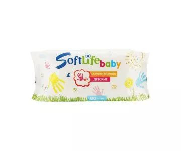 SoftLife Baby салфетки влажные алоэ вера 50 шт.