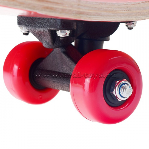 Скейтборд подростковый ROCKET 60x15 см,колеса PVC