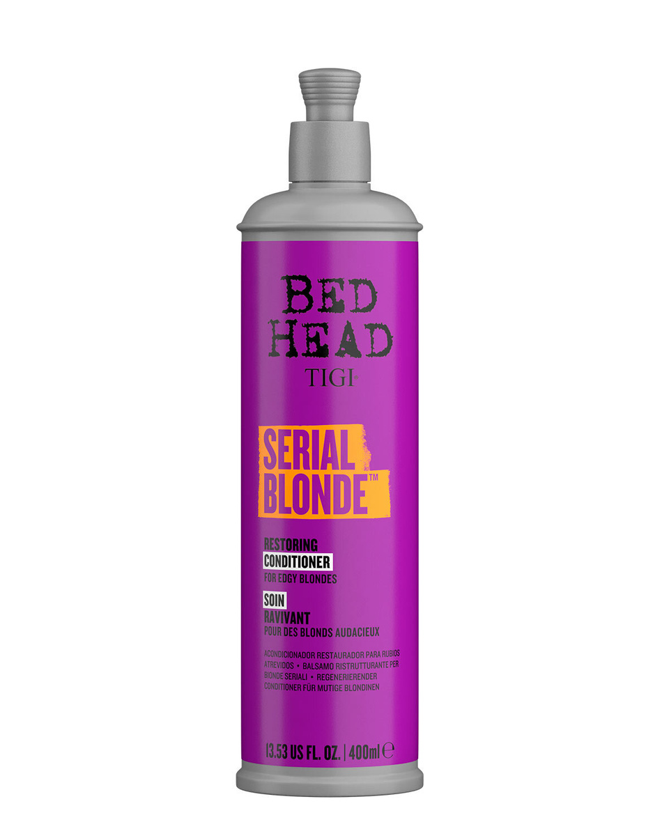 BED HEAD ВОССТАНАВЛИВАЮЩИЙ КОНДИЦИОНЕР ДЛЯ БЛОНДИНОК SERIAL BLONDE 400МЛ