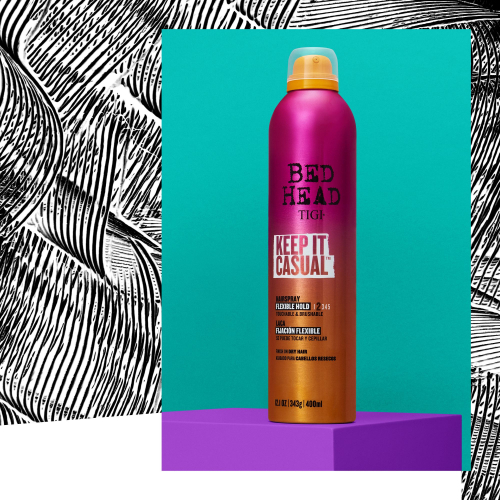 TIGI Bed Head Keep It Casual Лак для волос гибкой фиксации с эффектом расчесывания, 400 мл