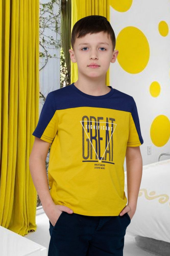 футболка для мальчика М 074-09