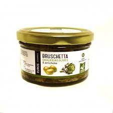 Брускетта   из   Артишоков   и   оливок  Зелёных  в  оливковом  масле    Evros    стекло   150 гр.
