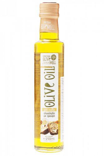 Оливковое масло Extra Virgin с Трюфелем  CRETAN OLIVE MILL  стекло 250 мл