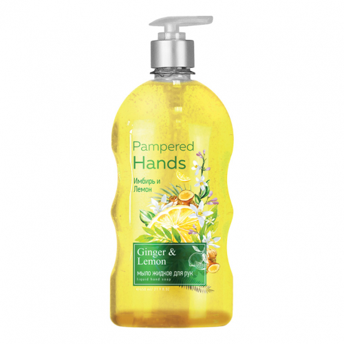 Мыло жидкое для рук Pampered Hands Имбирь и лимон 650мл