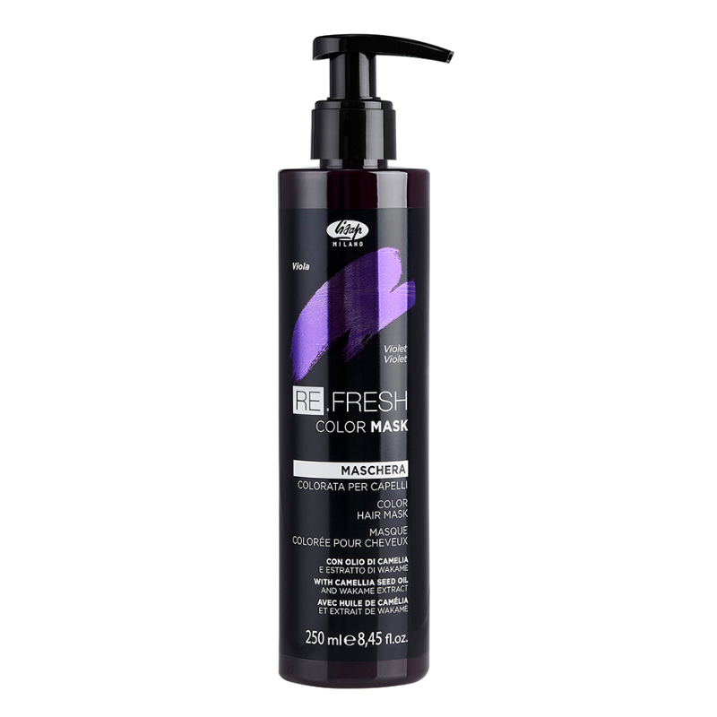 LISAP Маска оттеночная для волос, фиолетовый / Re.fresh Color Mask 250 мл
