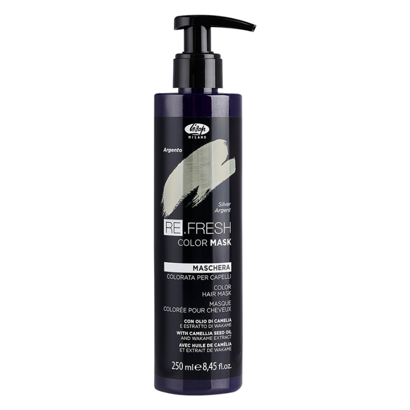 LISAP Маска оттеночная для волос, серебряный / Re.fresh Color Mask 250 мл
