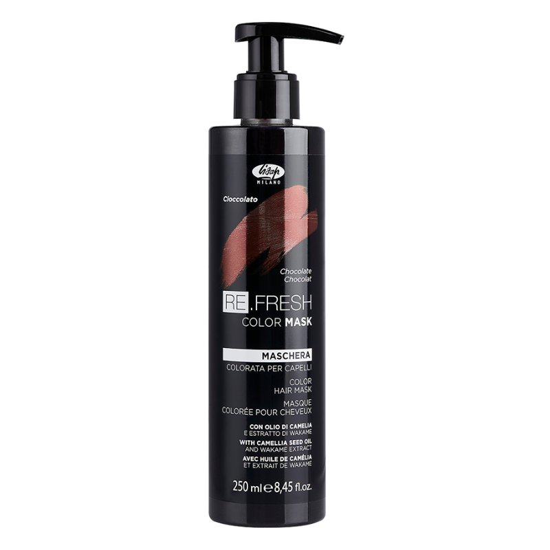 LISAP Маска оттеночная для волос, шоколадный / Re.fresh Color Mask 250 мл