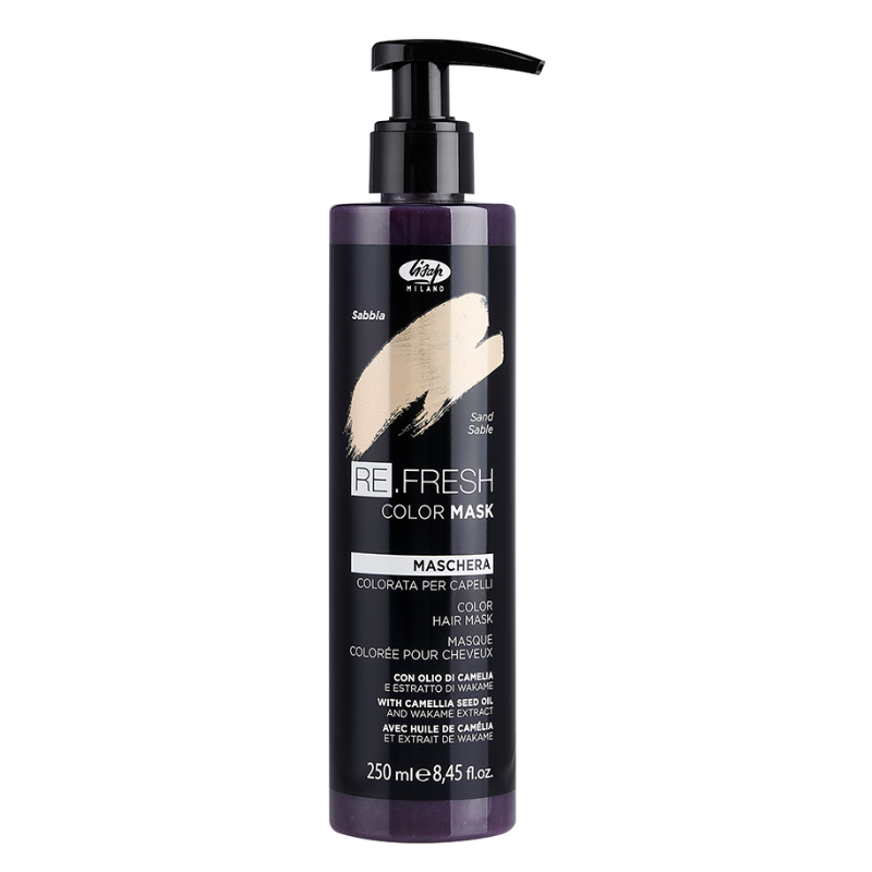 LISAP Маска оттеночная для волос, песок / Re.fresh Color Mask 250 мл