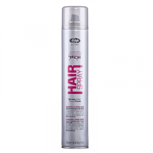 LISAP Лак сильной фиксации для укладки волос / Hair Spray Strong Hold HIGH TECH 500 мл