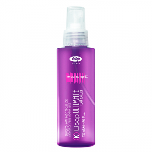 LISAP Масло для выпрямления вьющихся волос / Ultimate Keratin Oil Plus 120 мл