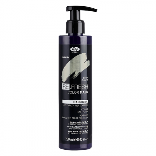 LISAP Маска оттеночная для волос, серебряный / Re.fresh Color Mask 250 мл