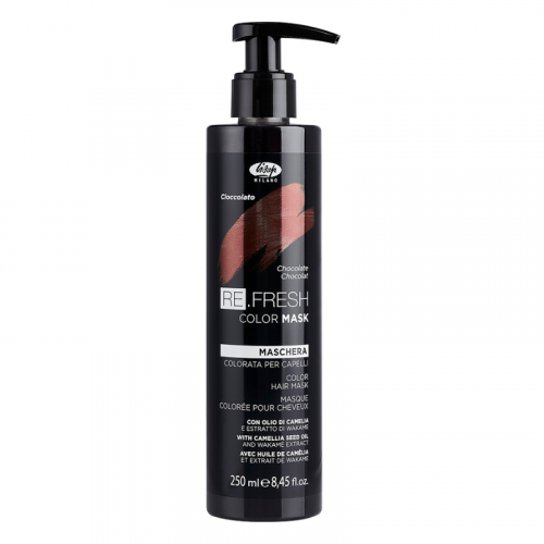 LISAP Маска оттеночная для волос, шоколадный / Re.fresh Color Mask 250 мл