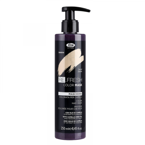 LISAP Маска оттеночная для волос, песок / Re.fresh Color Mask 250 мл