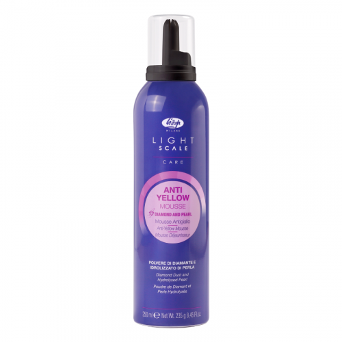 LISAP Мусс для осветленных, мелированных и седых волос / Light Scale Care Anti Yellow Mousse 250 мл